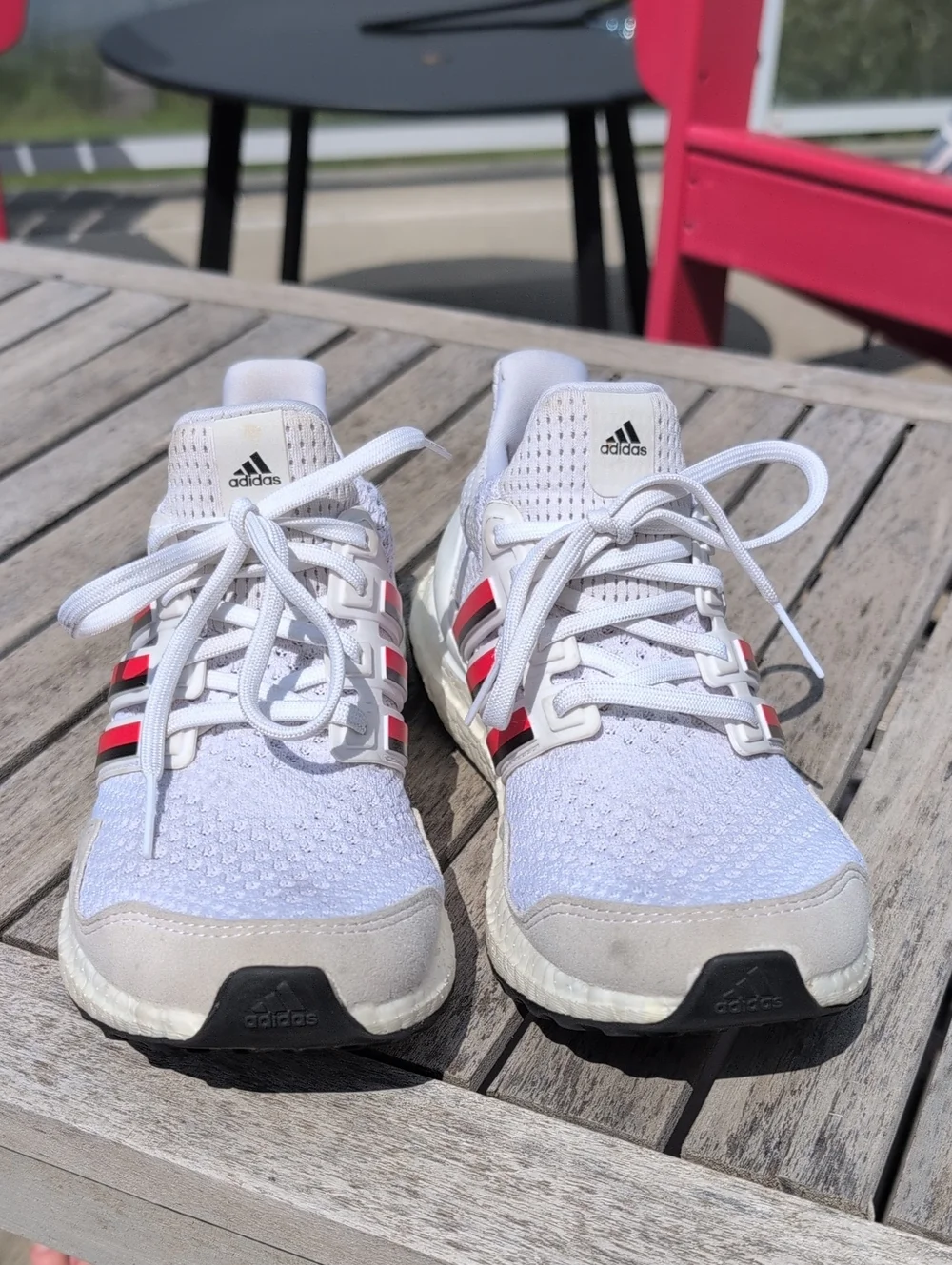 Adidas Nebraska Husker Ultraboost 7.5w/6.5m